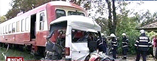 A crash in Iasi, Romania, Friday that instantly took 13 lives